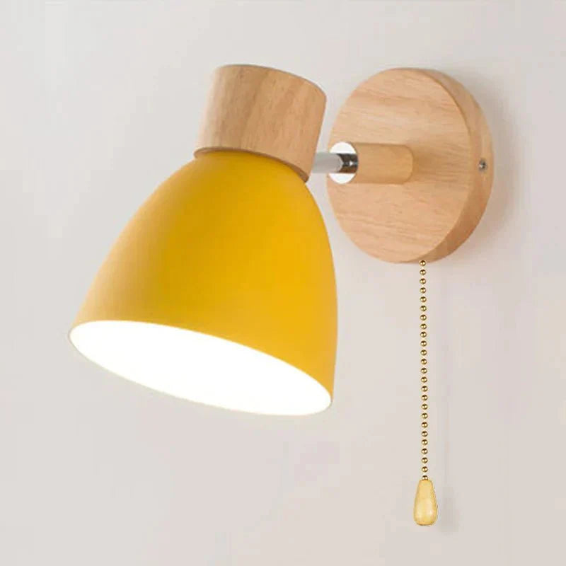 Norvo | Elegant vegglampe i tre - Moderne og varm design