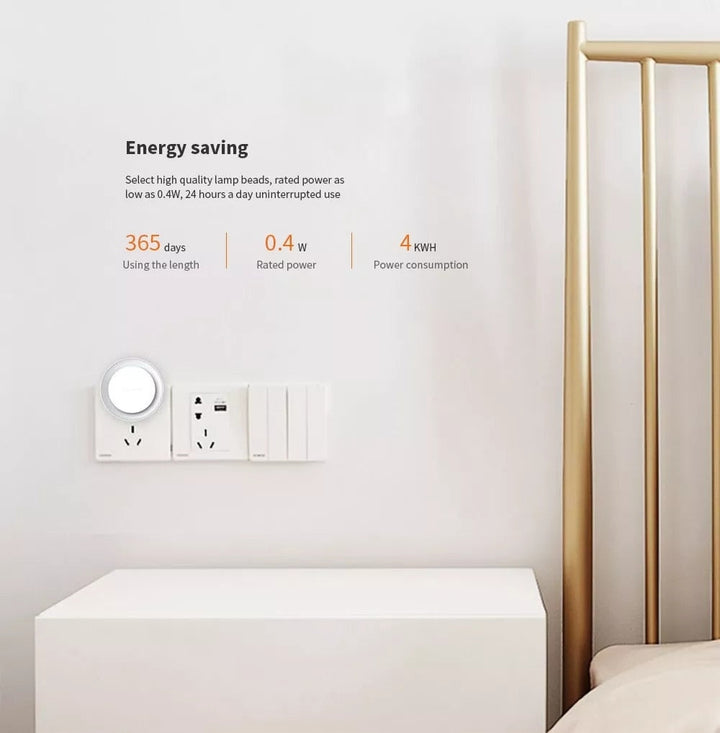 Norvo | Automatisk Sensor Komfort Sengebord Korridor Nattlampe