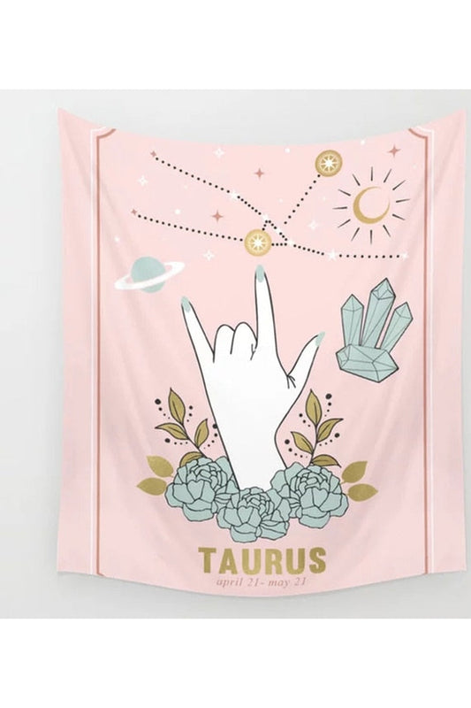 Zodiac-tegn-tema veggdekorasjon