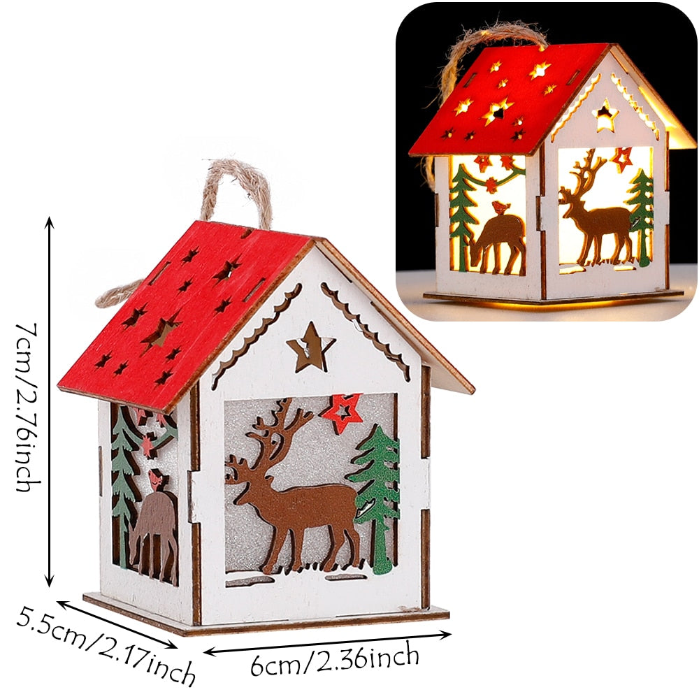 Norvo | DIY Tremalende Hus Dekor Glødende Lampe