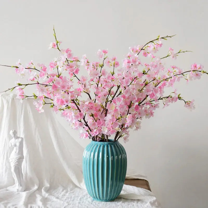 Norvo | Kunstig Kirsebærblomst Gren - 109 cm Silke blomster