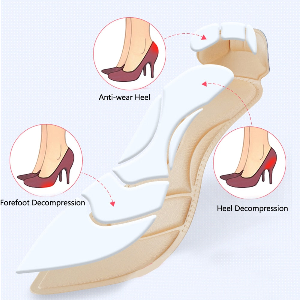 Norvo | Ortopedisk Minne Skum Behagelige Hælsåler