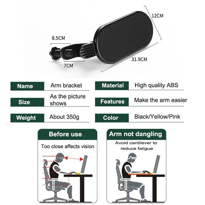 Norvo | Ergonomisk 180° svingstøtte mot RSI og skulderplager