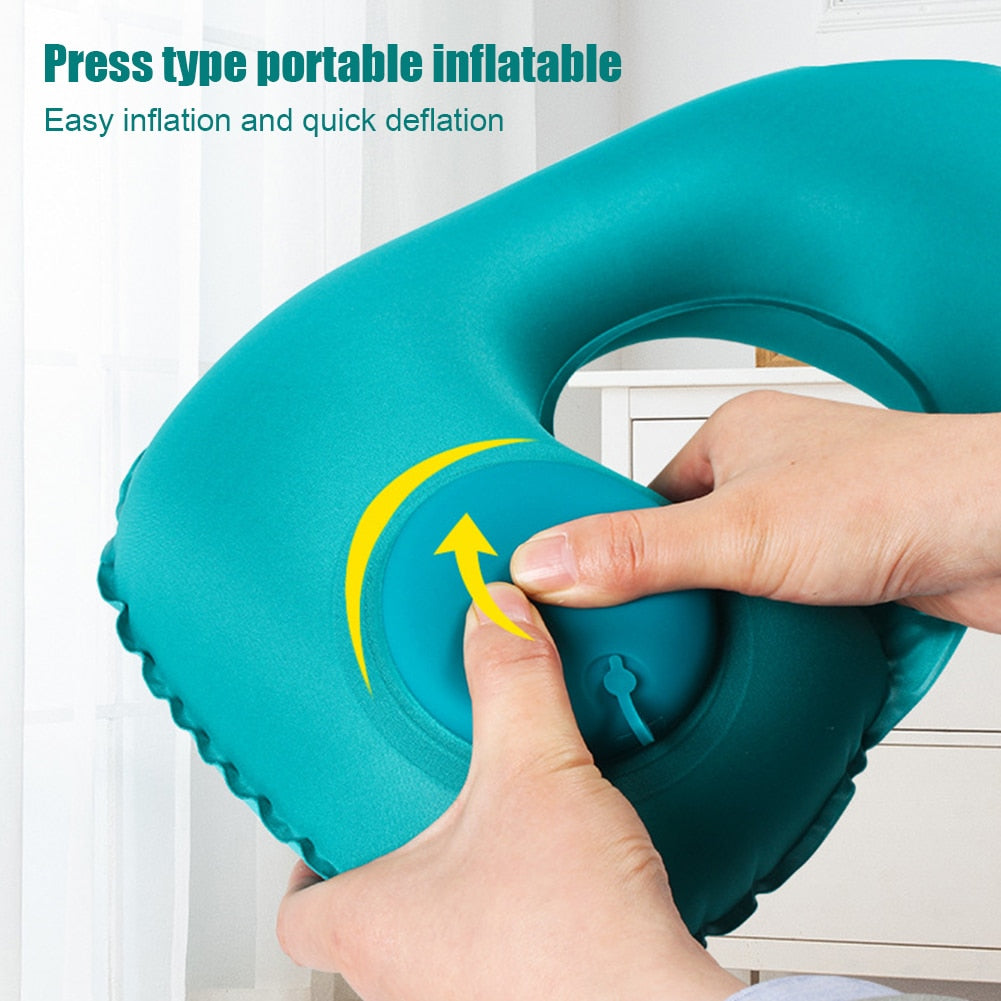Norvo | Air Rest Inflatable Easy Pump Nakkepute
