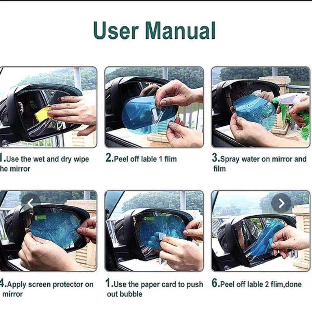 Norvo | Klistret Vanntett Bilvindu Film