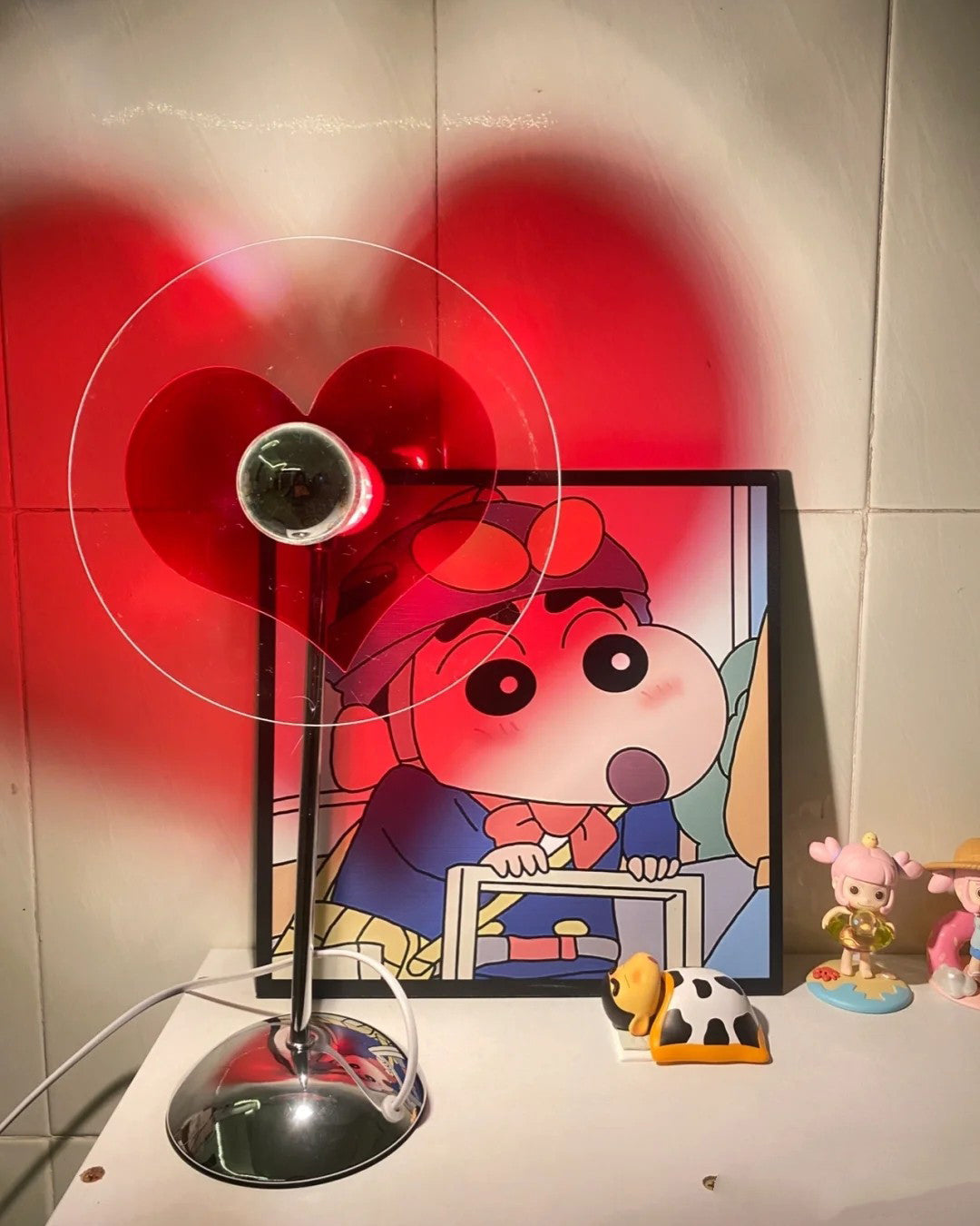 Norvo | LoveGlow – Elegant Bordlampe med Oppladbar LED