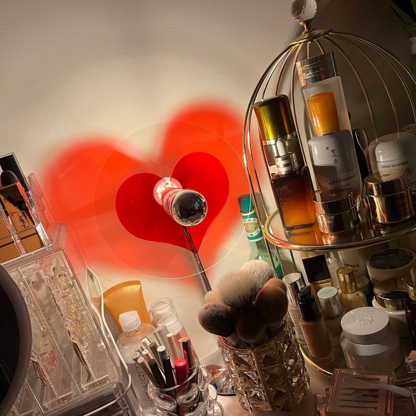 Norvo | LoveGlow – Elegant Bordlampe med Oppladbar LED