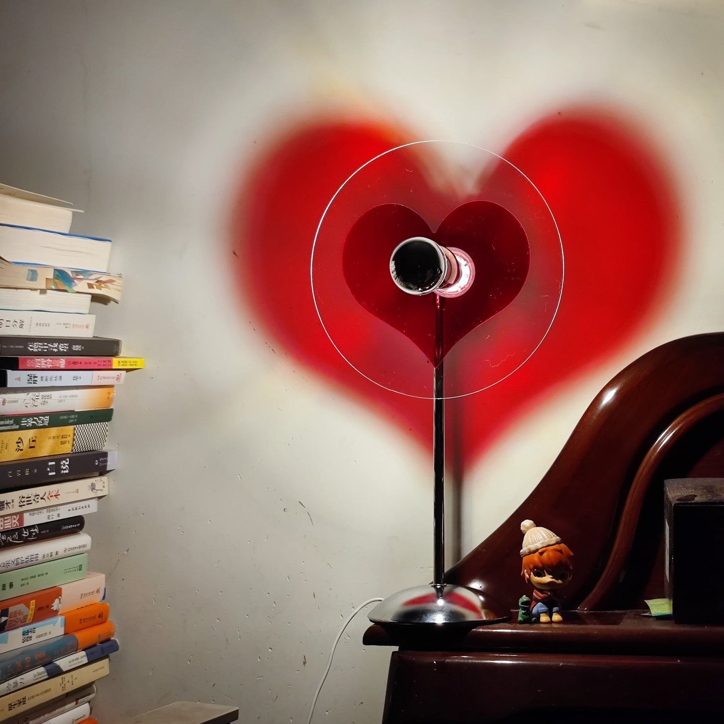 Norvo | LoveGlow – Elegant Bordlampe med Oppladbar LED