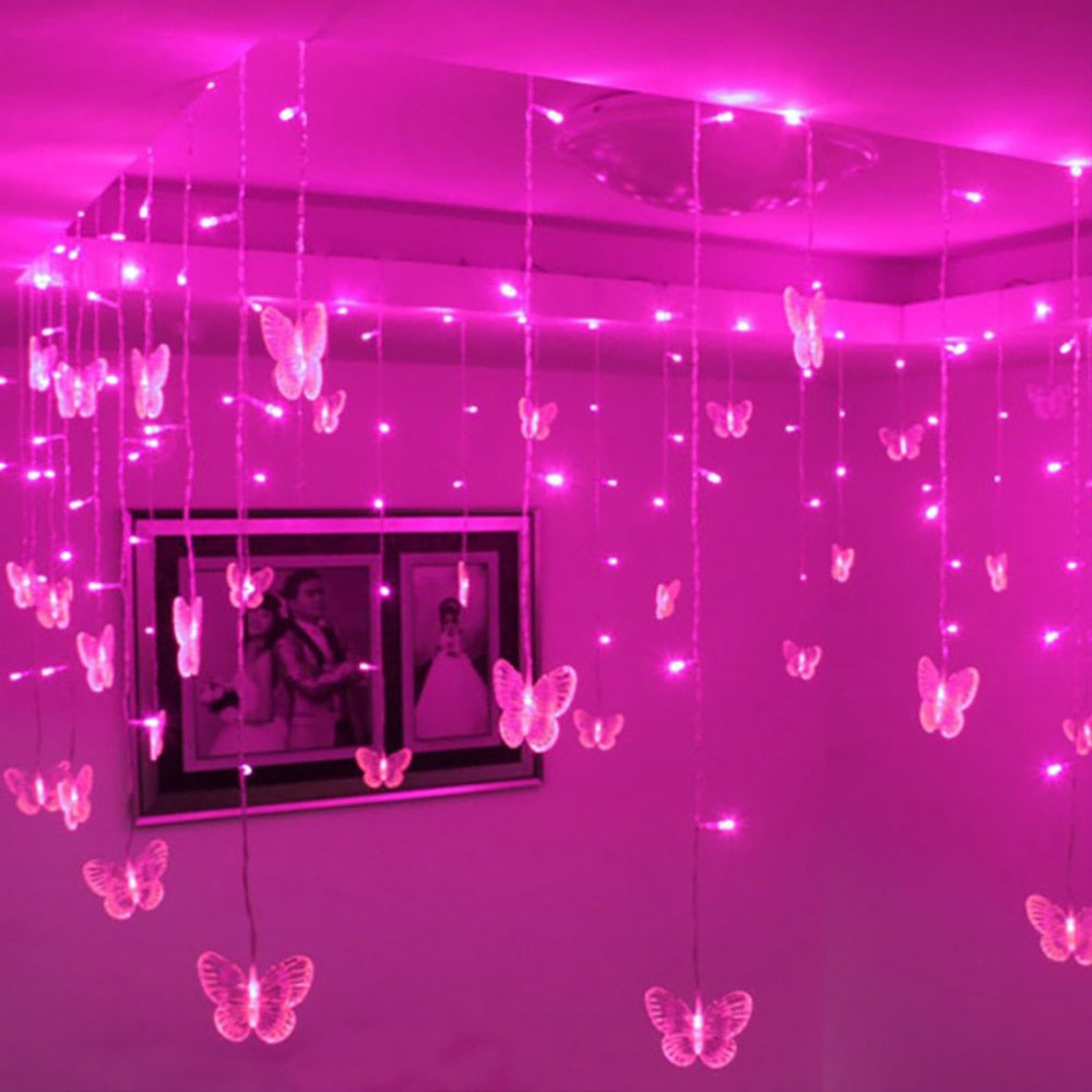 Norvo | Sommerfugl LED Gardin Lys