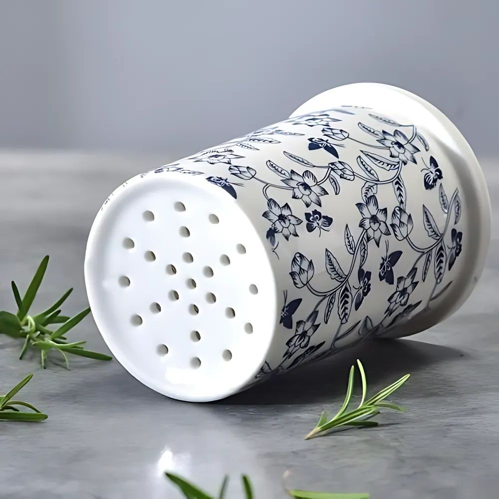 Norvo | Bloomfield keramisk redskapsbeholder krukke