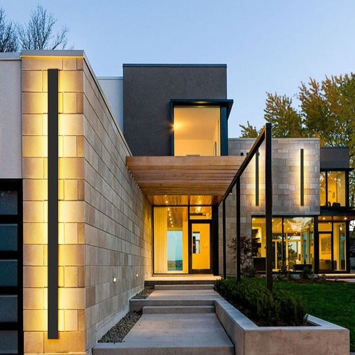 Norvo | Slank Linear Utendørs Vegglampe IP65