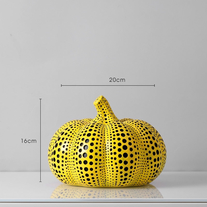 Norvo | Kusama Yayoi Stil Gresskar Skulpturer
