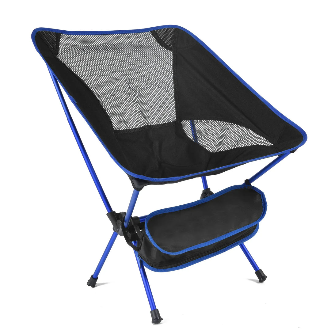 Norvo | Campingstol & strandteppe sett Flexora | Ultralett & sammenleggbar | Inkluderer sandfri piknikmatte | For strand, fotturer & fiske