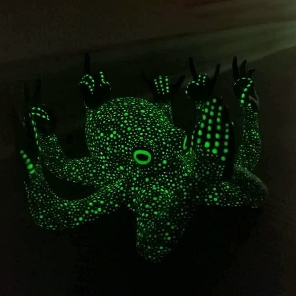 Norvo | Sint Luminøs Blekkulf Resin Dekor