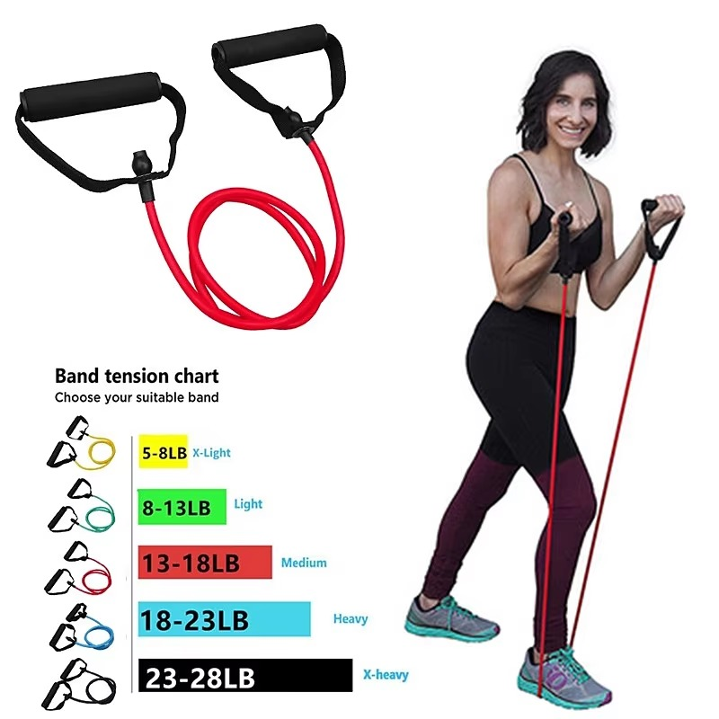 Norvo | Motstandstreningsbelte med elastiske bånd for knebøy, benstyrke og smidighetsøkter