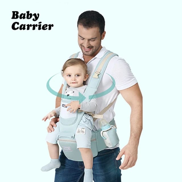 Norvo | All-Position Baby Carrier - Hip Seat Spedbarn Småbarn Rygsekk med Kenguru Innpakning Bærer
