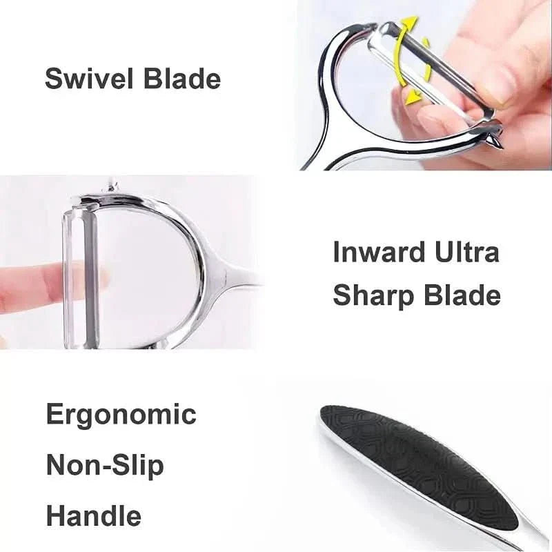 Norvo | Høy kvalitet rustfritt stål grønnsaksskreller for kjøkken og hverdagsbruk