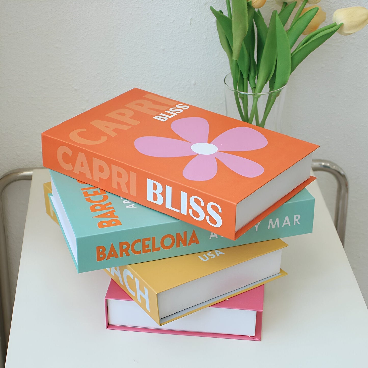 Norvo | ChicFaux Dekorative Bøker - Kaffebordbøker - Bøker for Dekorasjon