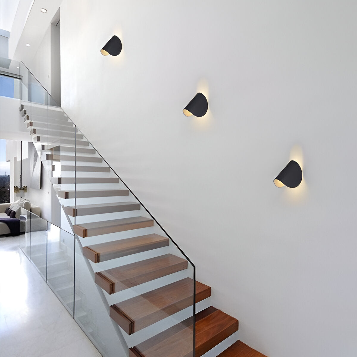 Norvo | Twist Vegglampe - Rotérbar Metall Vegglampe - Kurve Veggsconce