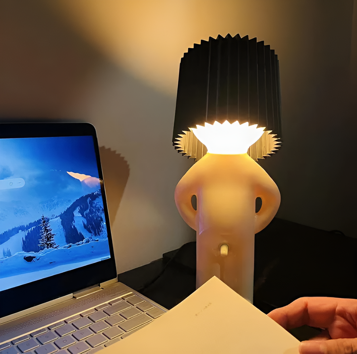 Norvo | Bordlampe - Kreativ liten Shy Boy LED lampe