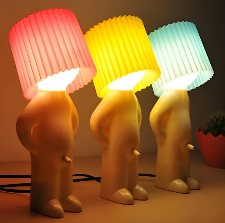 Norvo | Bordlampe - Kreativ liten Shy Boy LED lampe
