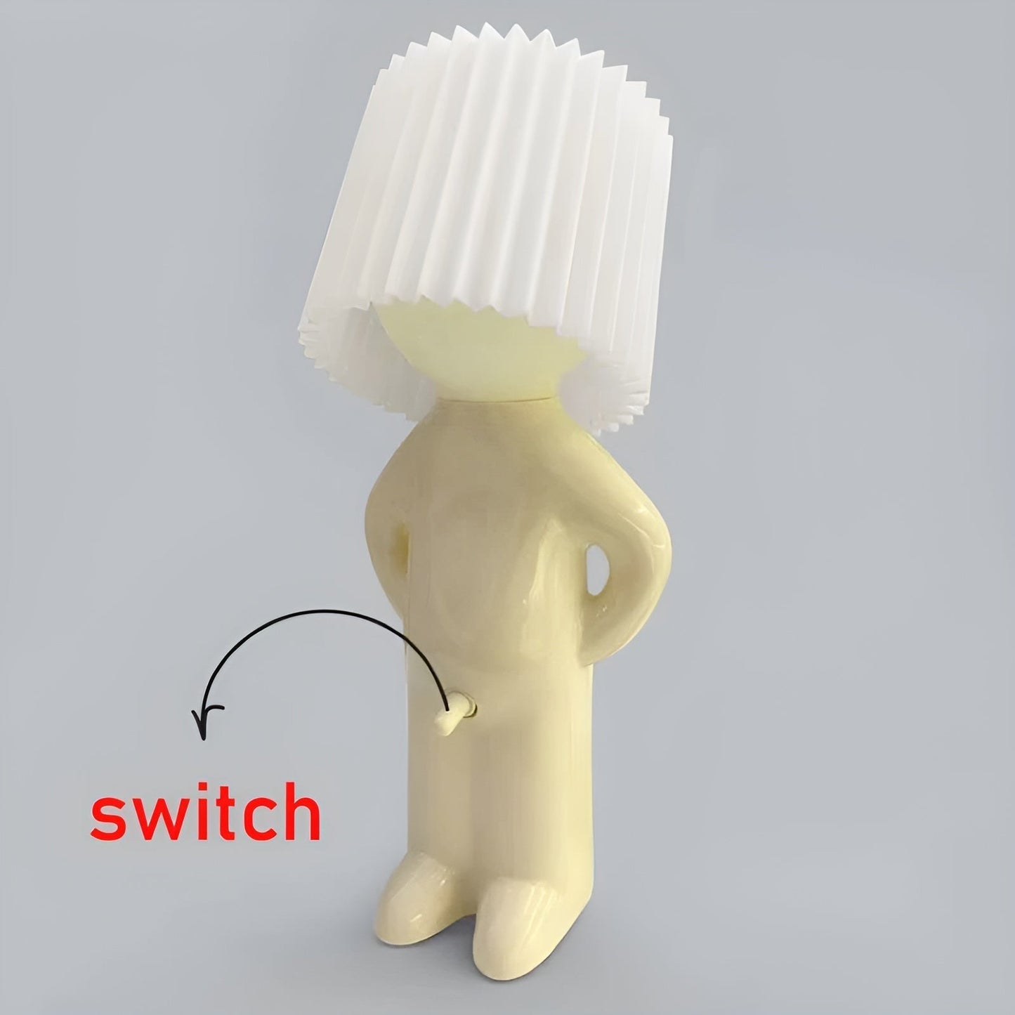 Norvo | Bordlampe - Kreativ liten Shy Boy LED lampe