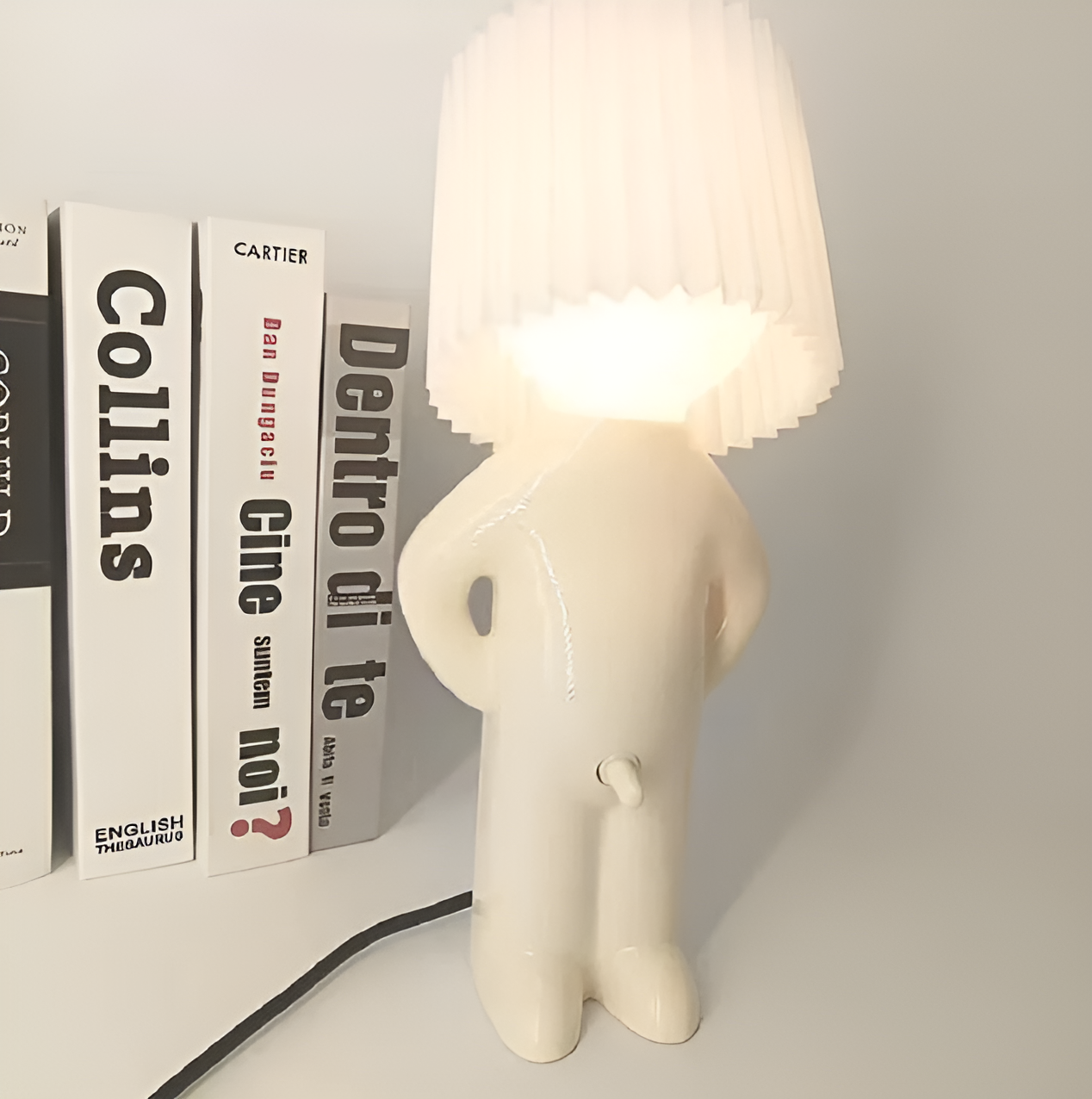 Norvo | Bordlampe - Kreativ liten Shy Boy LED lampe