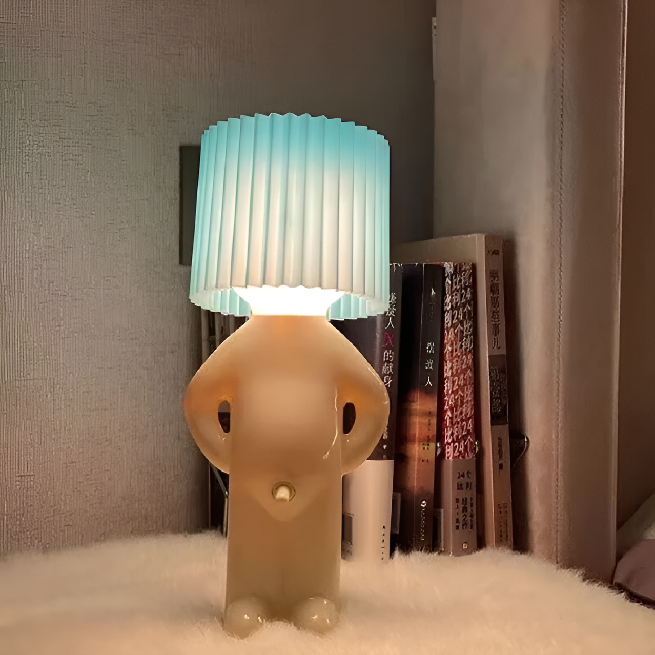 Norvo | Bordlampe - Kreativ liten Shy Boy LED lampe