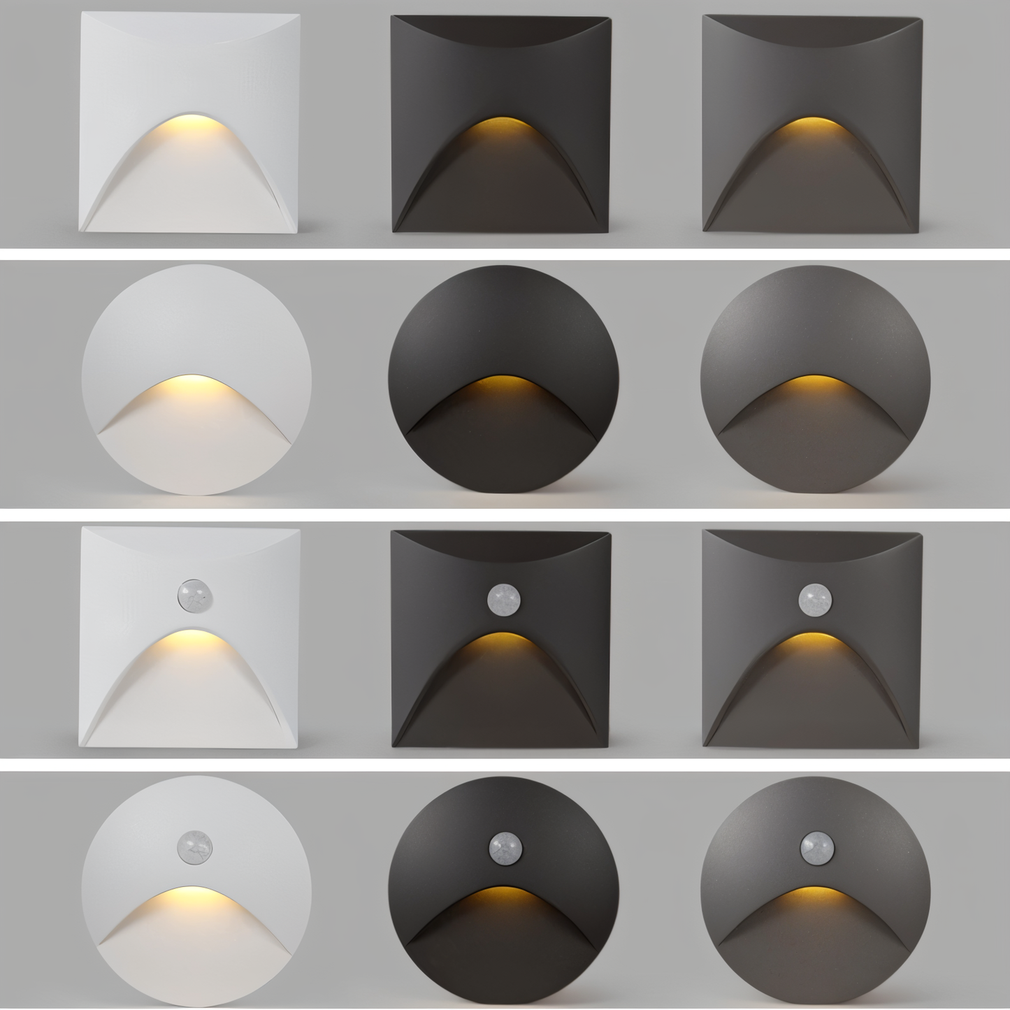 Norvo | LuminiPath - Vanntett IP65 Vegglampe - Innendørs og Utendørs Vegglampe - Bevegelsessensor Vegglampe LED