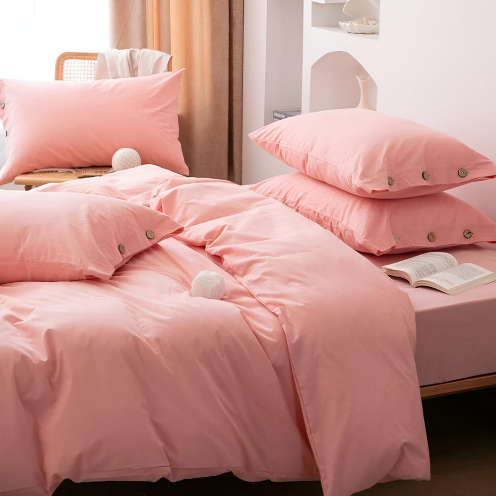 Norvo | Pustende Bomull Sengsett med To Putetrekk