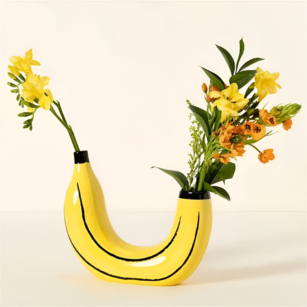 Norvo | Moderne dekorativ bananformet vase