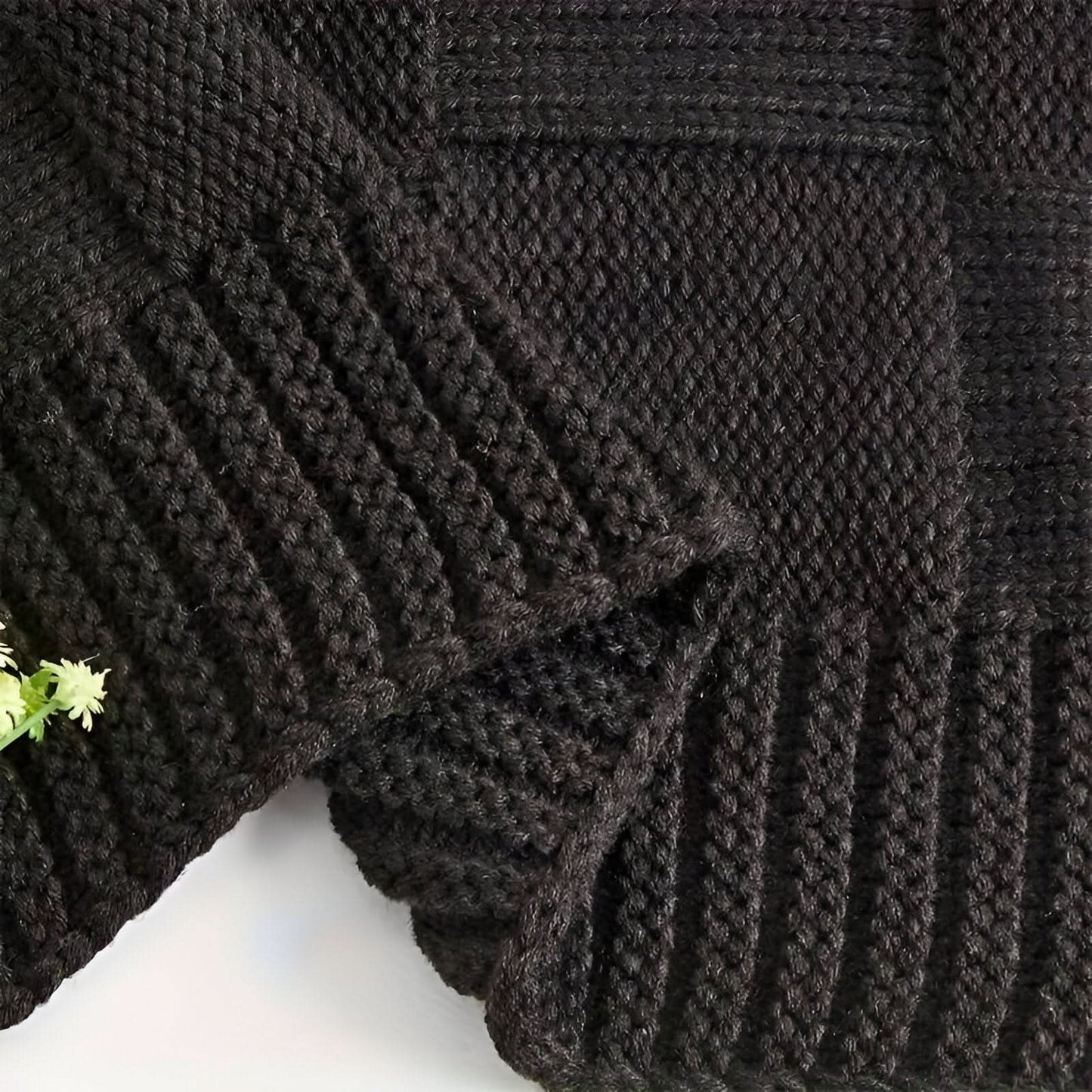 Norvo | MONOSTRIPE – Minimalistisk strikket teppe