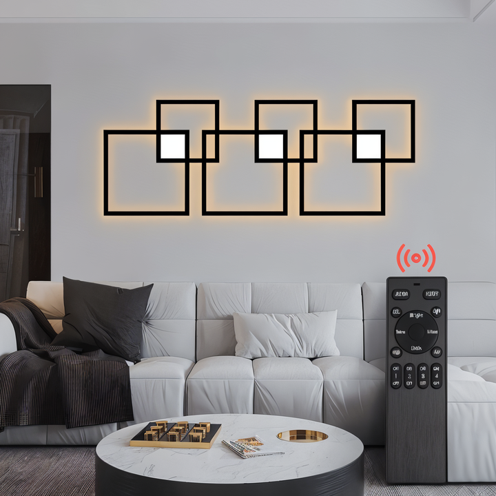 Norvo | Moderne LED Vegglampe for Stue og Soverom
