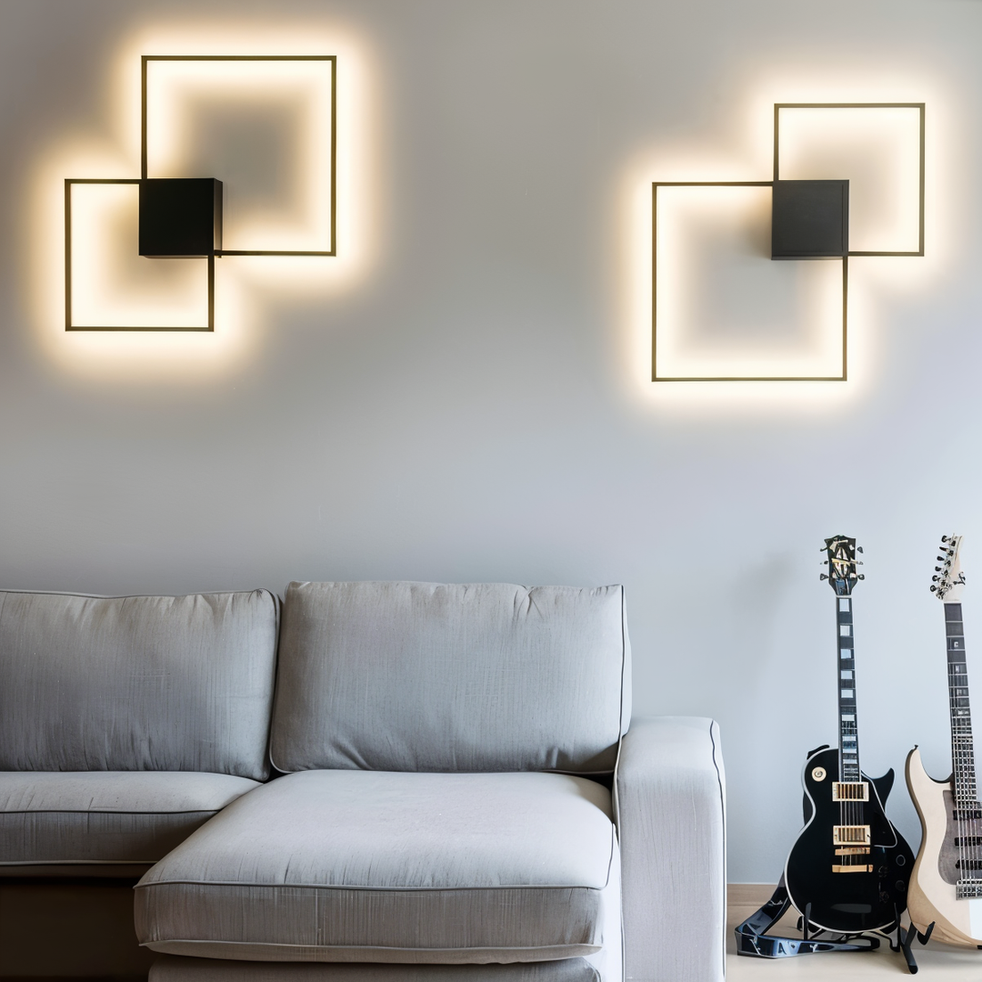 Norvo | Moderne LED Vegglampe for Stue og Soverom