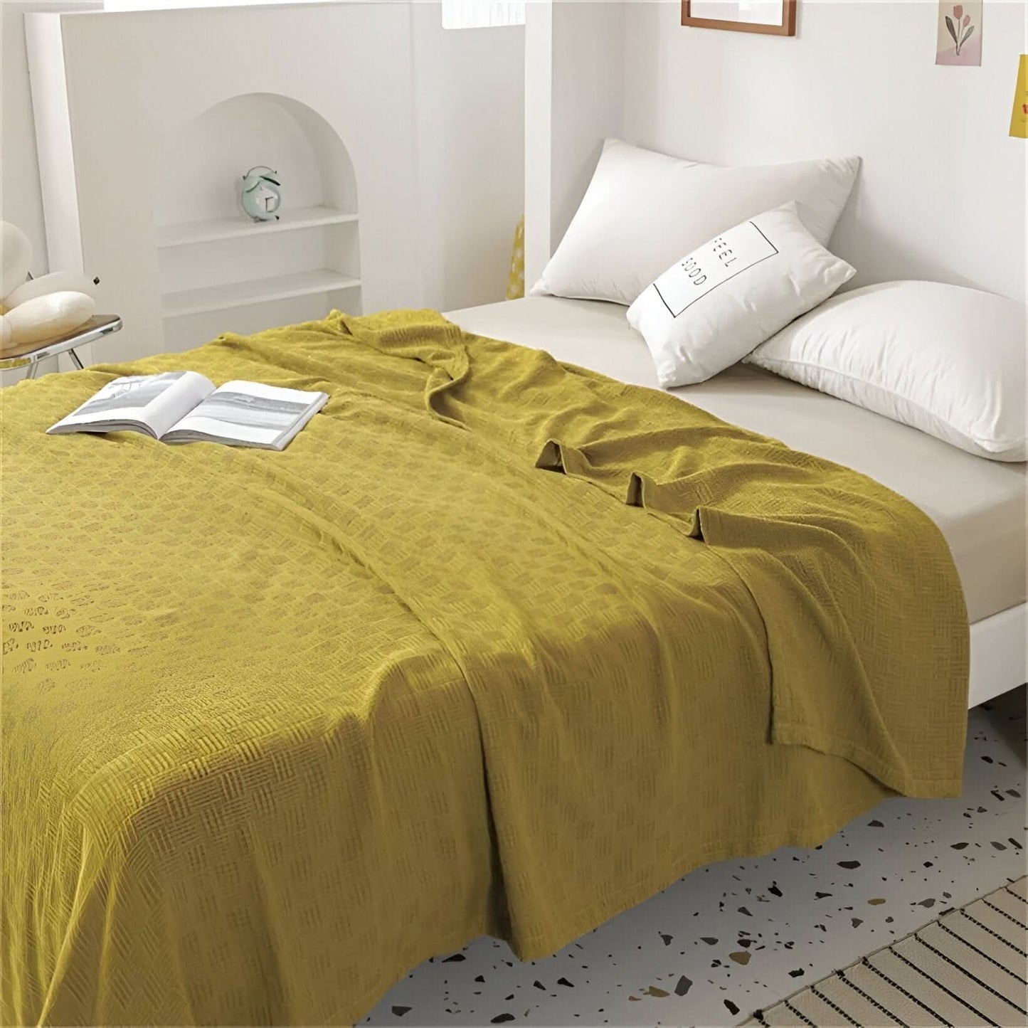 Norvo | LUMINOFT – Pustende strikket bomullspledd