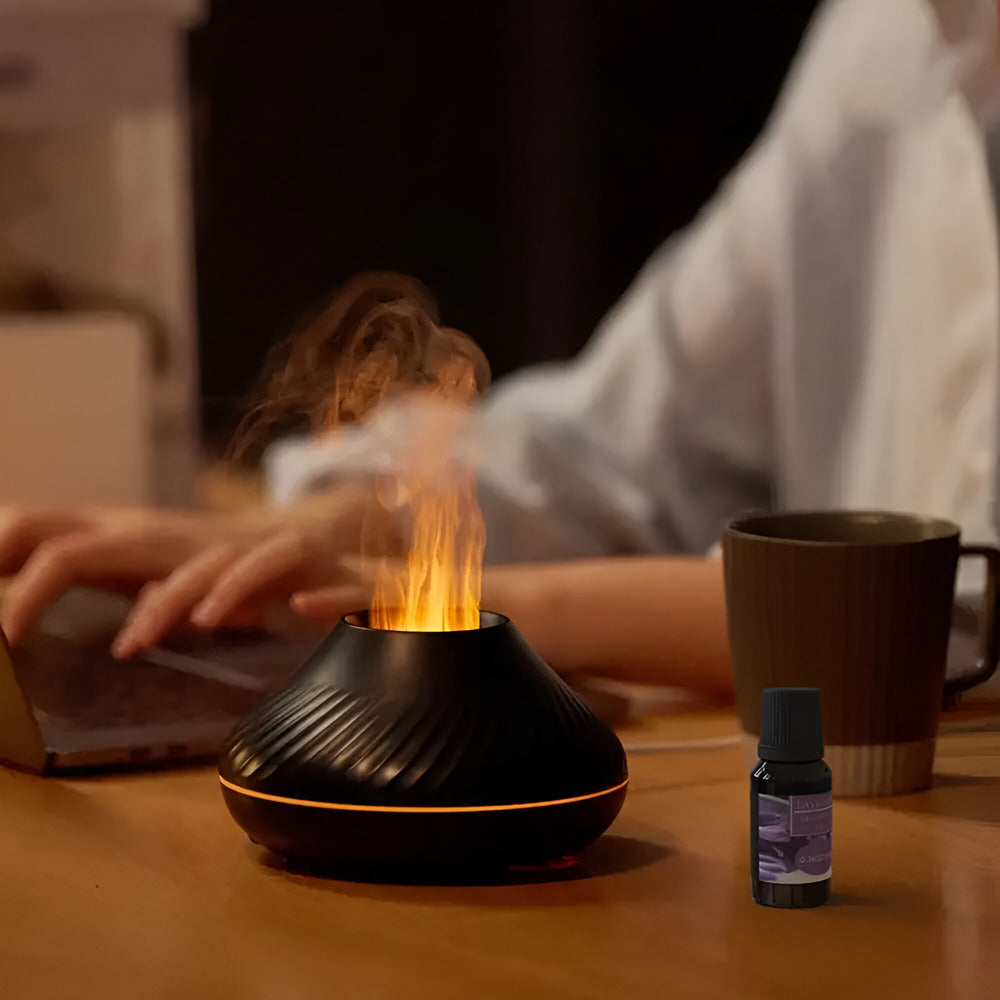 Norvo | AromaLune | Ultralyd Aroma Diffuser & Fuktighetskilde – Stille & Kompakt