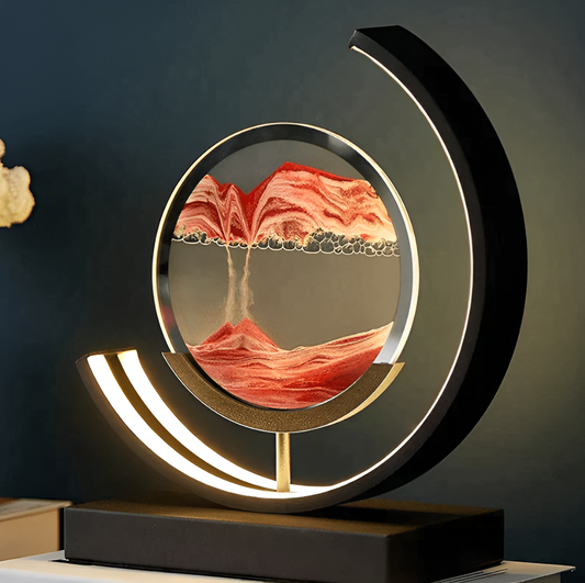 Norvo | Sand Glow - Sand lampe med fjernkontroll & dimbare funksjoner