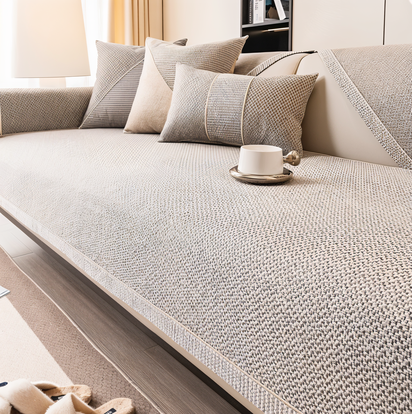 Norvo - Antiskli sofa beskyttelsestrekk for sofa og sofa