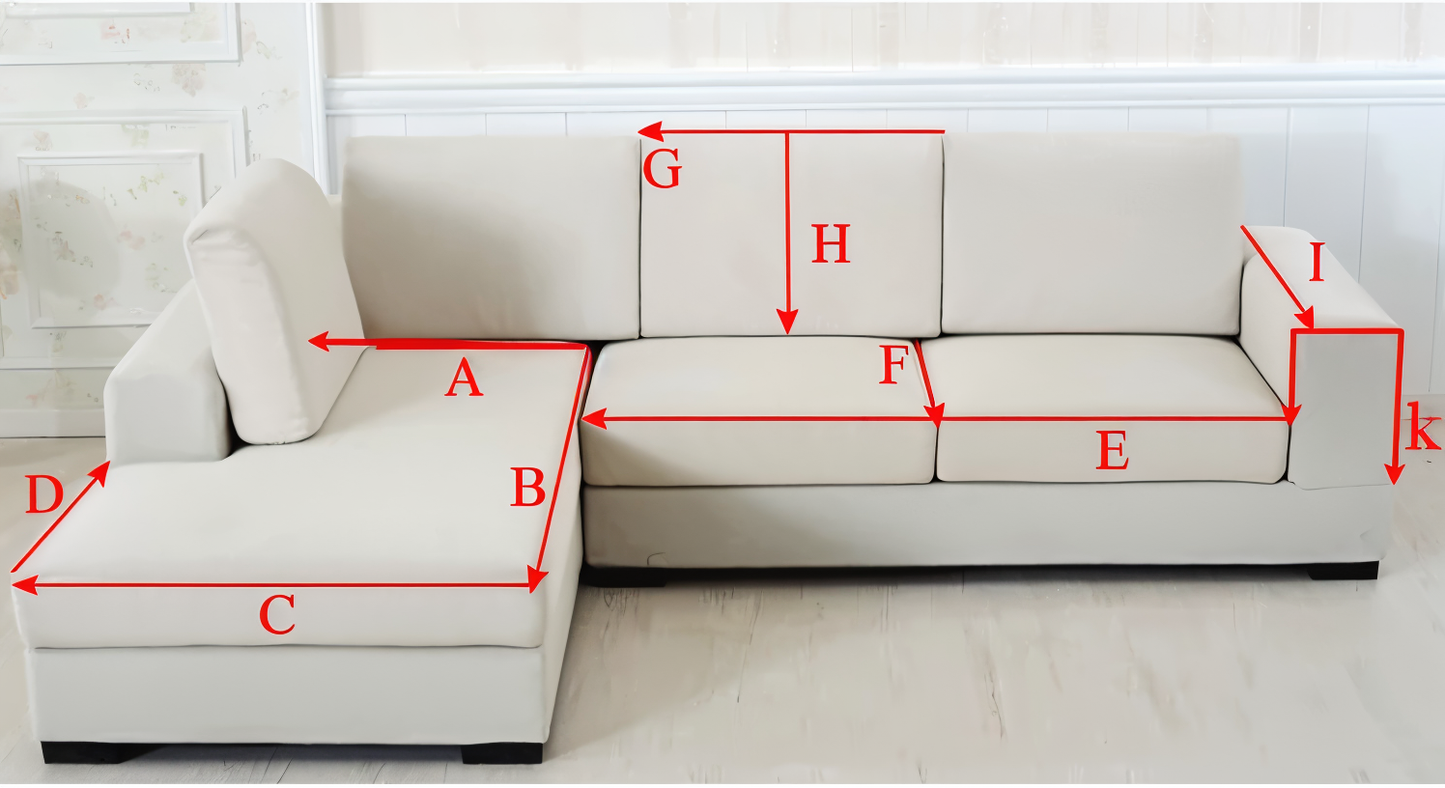 Norvo - Antiskli sofa beskyttelsestrekk for sofa og sofa