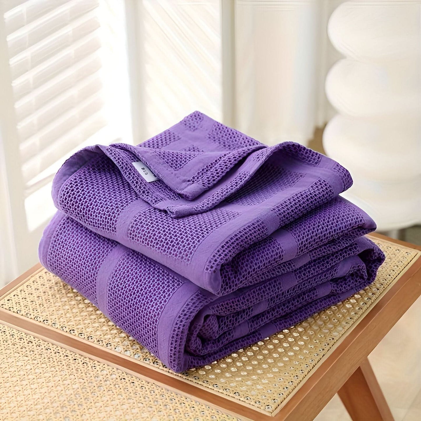 Norvo | WEEVCLOUD – Bomull Waffle Teppe