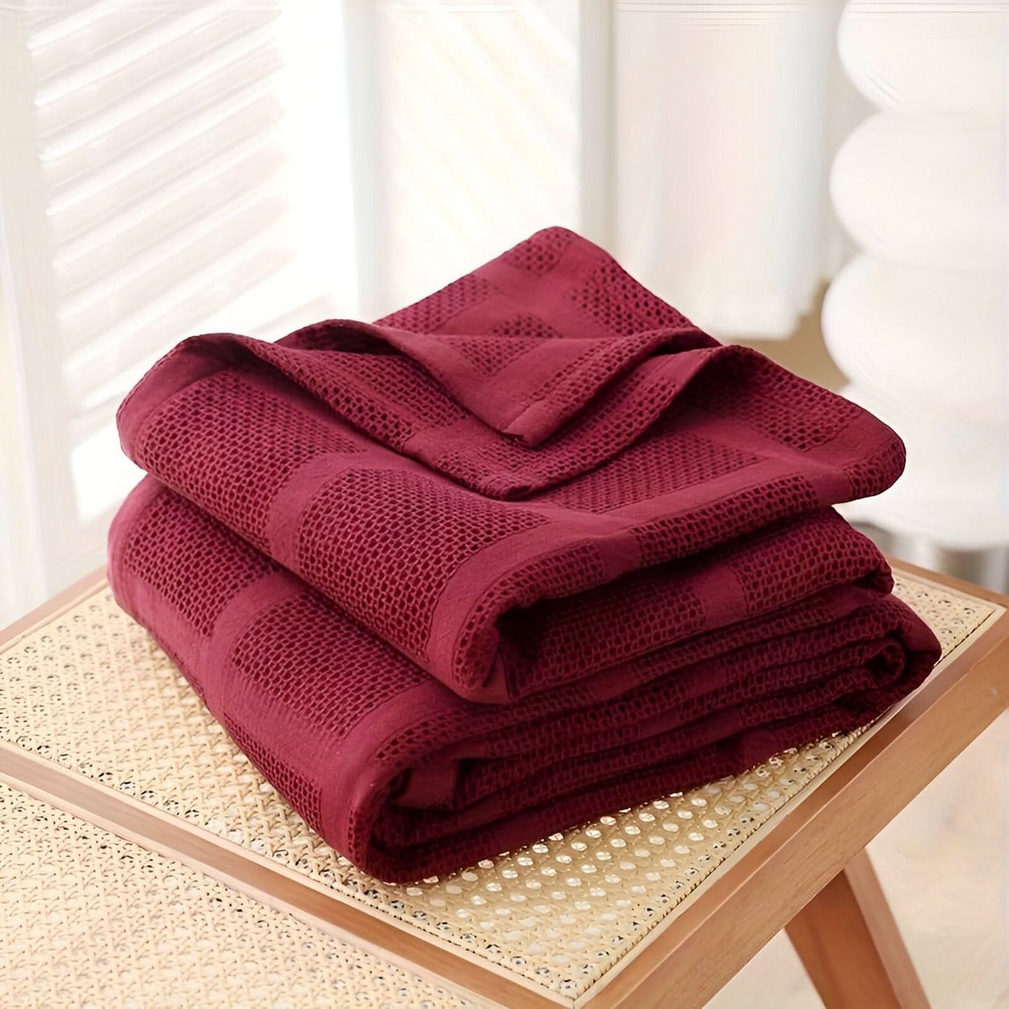 Norvo | WEEVCLOUD – Bomull Waffle Teppe