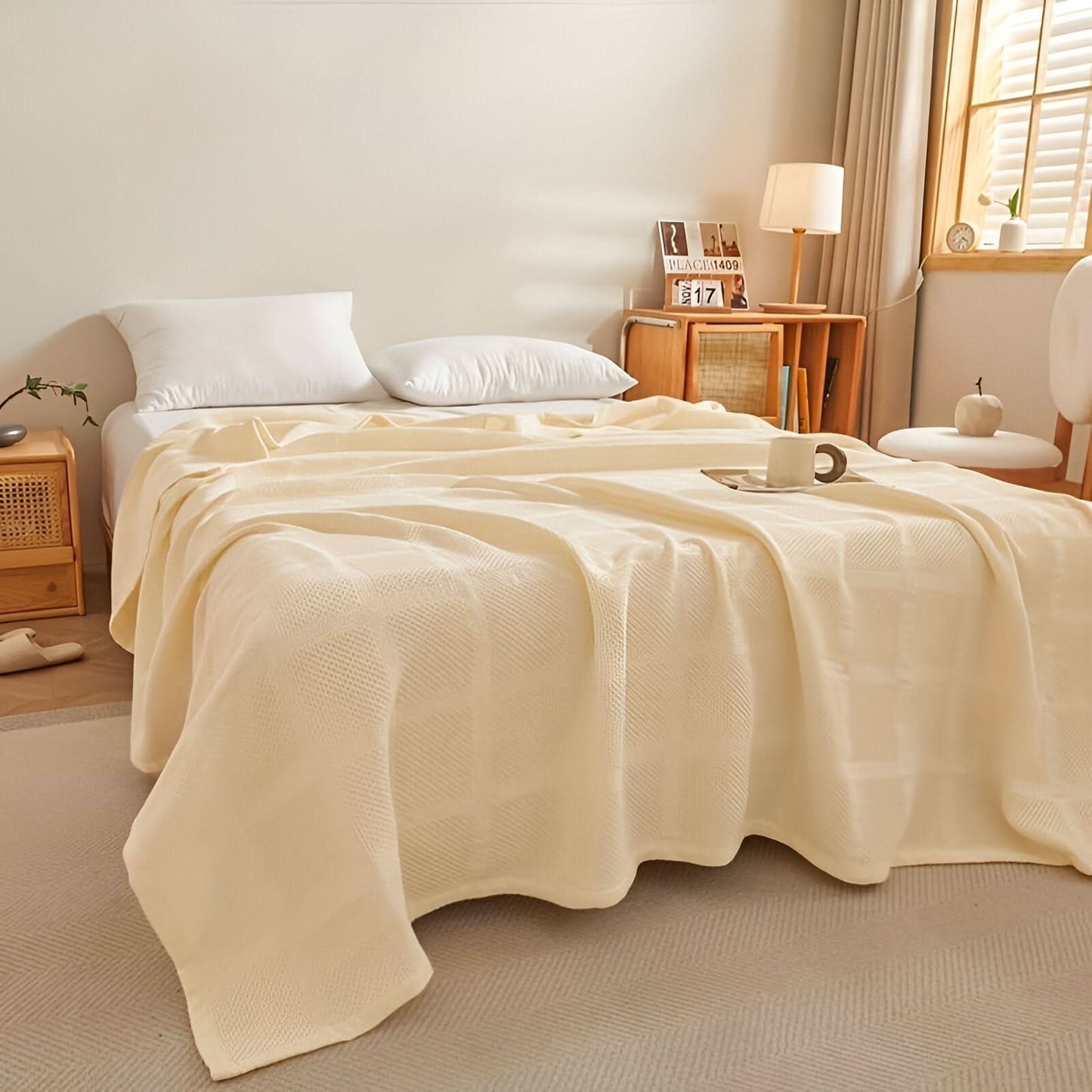 Norvo | WEEVCLOUD – Bomull Waffle Teppe