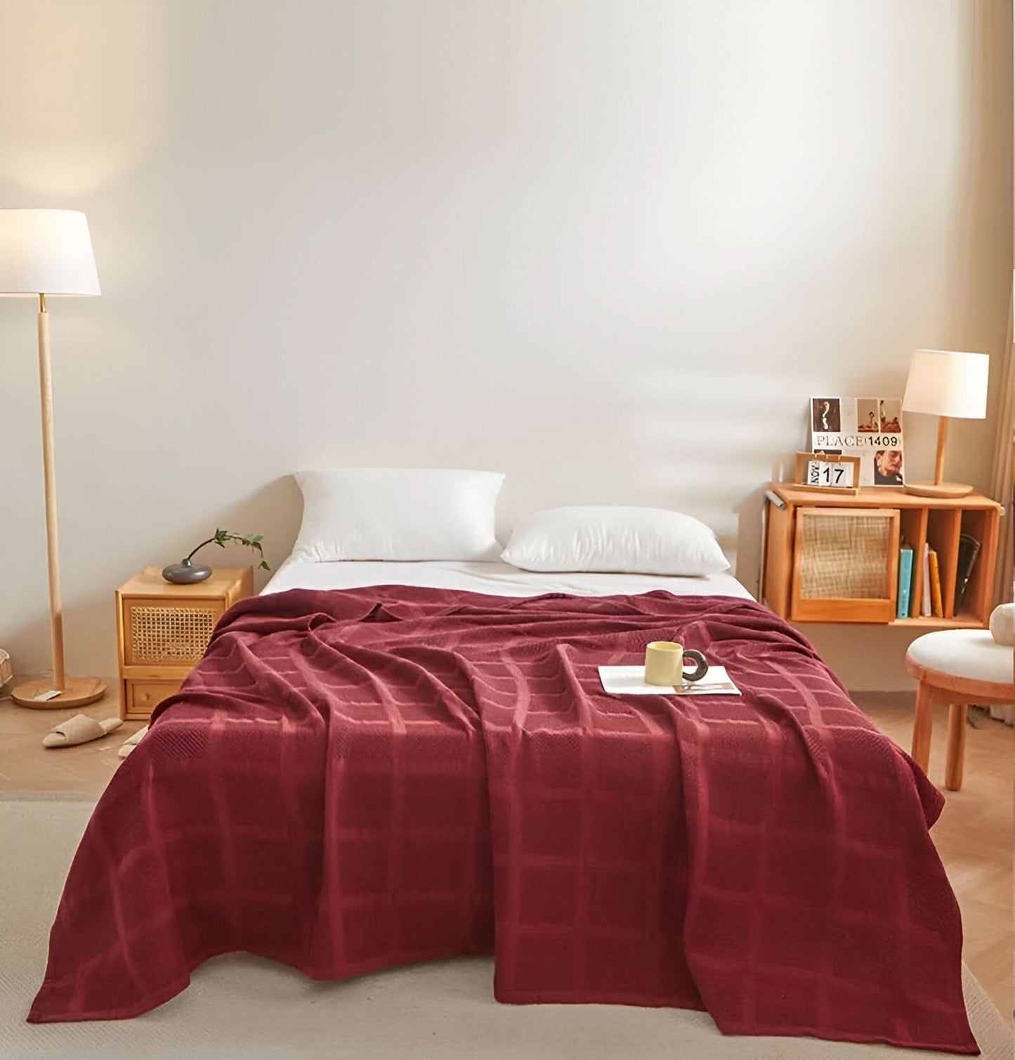 Norvo | WEEVCLOUD – Bomull Waffle Teppe