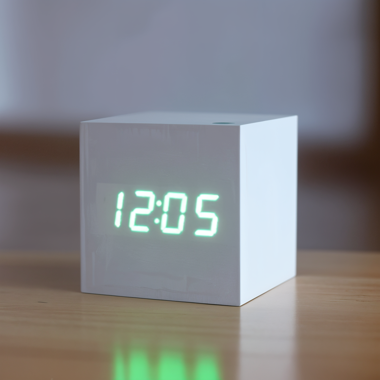 Norvo | Digital LED Klokke - Kubeklokke - Treklokke