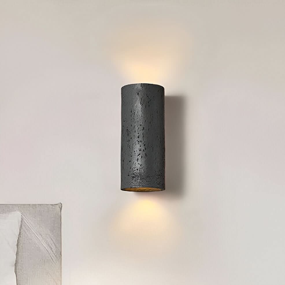 Norvo | StoneBeam LED Sylindrisk Vegglampe – Innendørs/Ute