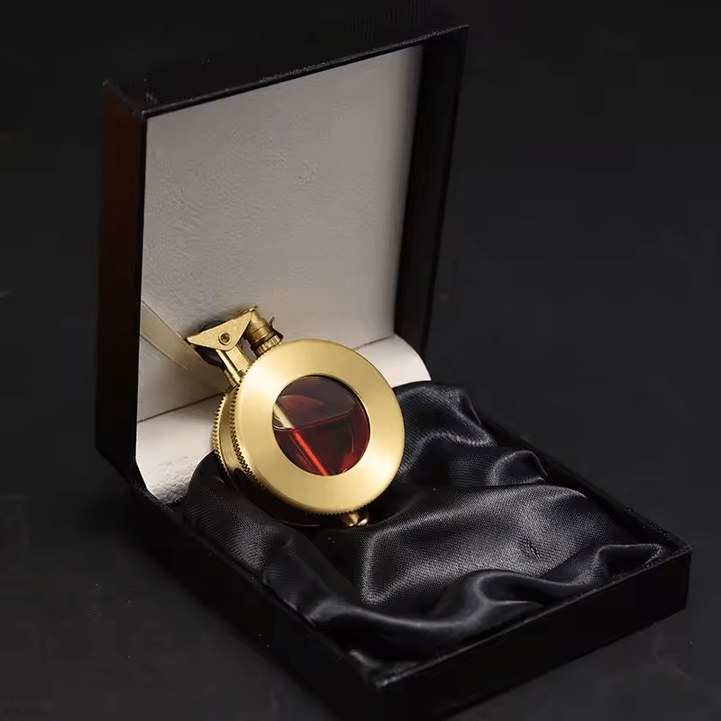 Norvo | Retro storm lighter med robust metallkabinett