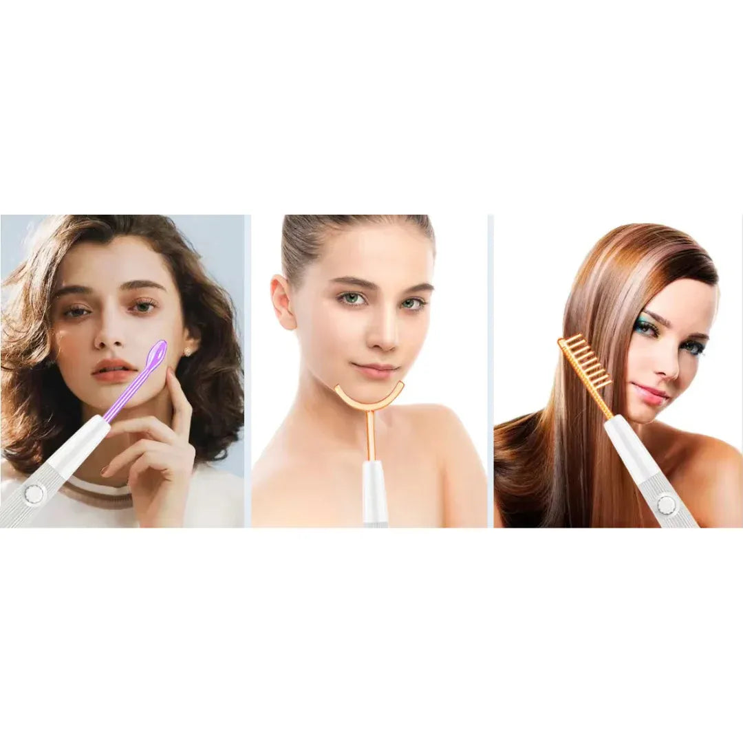 Norvo | Elysium Glow™ | Profesjonell høyfrekvent ansiktsstang | Anti-aldring hudforyngelsesapparat for hjemmebruk og spa-behandlinger