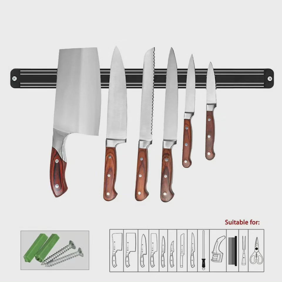 Norvo | 50cm Kjøkken Magnet Knivholder/Knivhylle