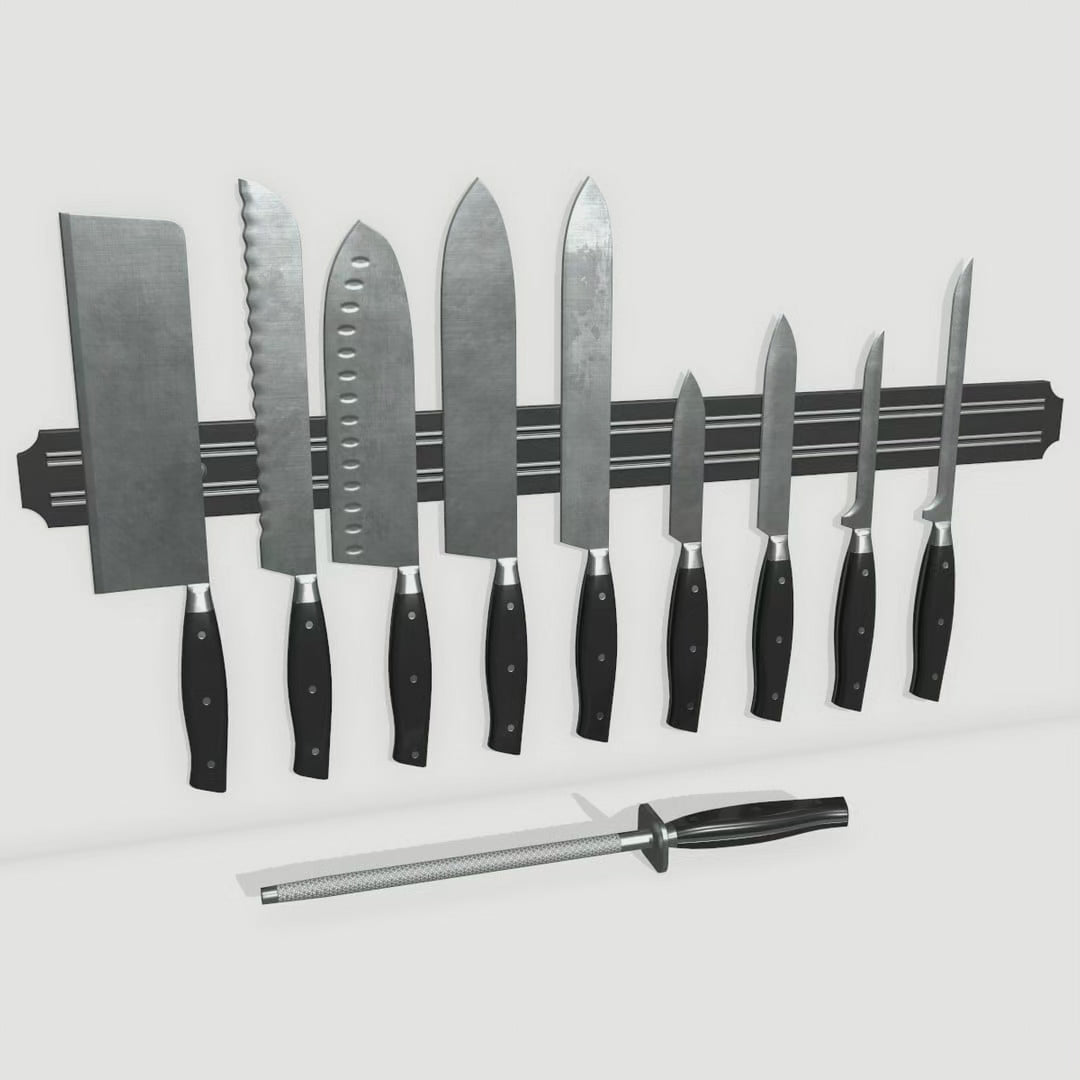 Norvo | 50cm Kjøkken Magnet Knivholder/Knivhylle