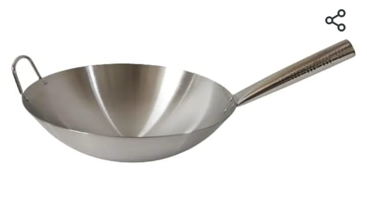 Norvo | Rustfritt Stål Wok Stekepanne